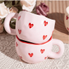 Tasse rose girly