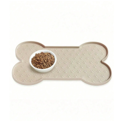 Tapis anti-dérapant chien marine