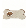 Tapis anti-dérapant chien marine